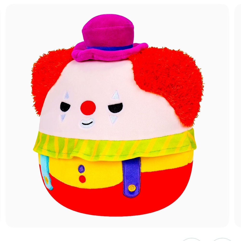 Squishmallow Select Series - Bimbi the Clown BNWT 8” - Picture 2 of 8